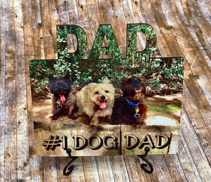 DAD Personalized Photo Board/Magnet