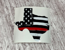 Load image into Gallery viewer, Texas American Flag Decal