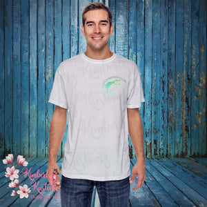Kellogg Fishing Club ~ short sleeve white t-shirt
