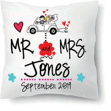 Load image into Gallery viewer, Just Married Pillows