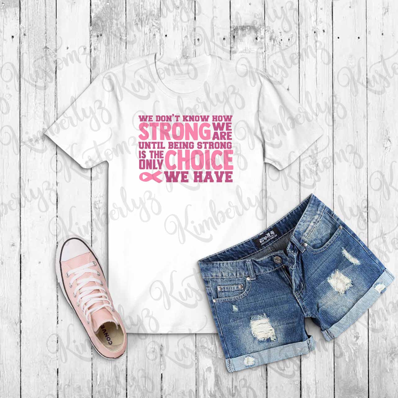 Breast Cancer Awareness Cute Shirts Co Extra Large / White