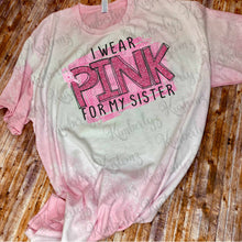 Load image into Gallery viewer, Breast Cancer Awareness T-shirt - Distressed Pink