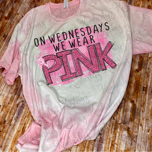 Breast Cancer Awareness T-shirt - Distressed Pink