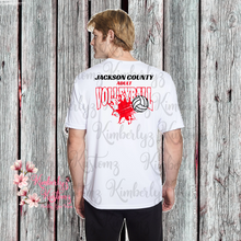 Load image into Gallery viewer, Jackson County Adult Volleyball Cooling Performance T-Shirt