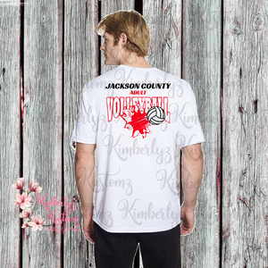 Jackson County Adult Volleyball Cooling Performance T-Shirt