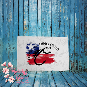 Small Boat Towel with Kellogg Fishing Club Logo